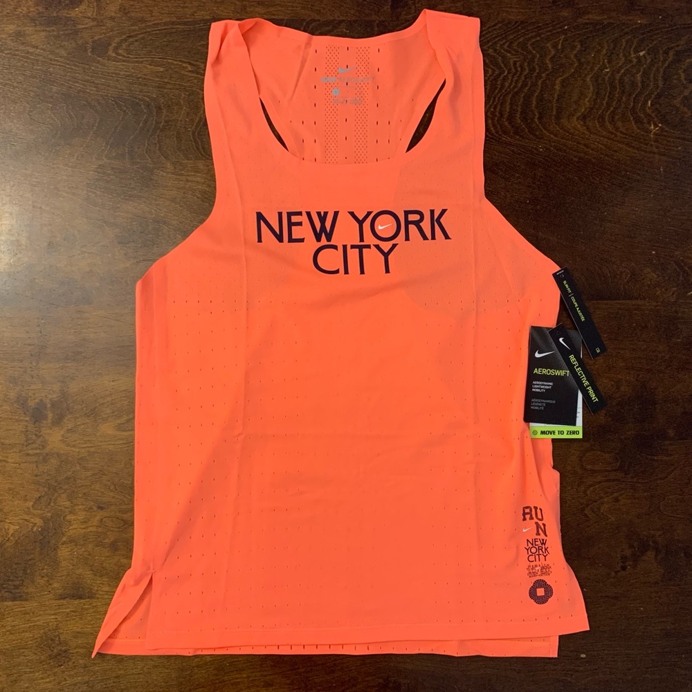 Nike Aeroswift NYC Singlet New York City Size M